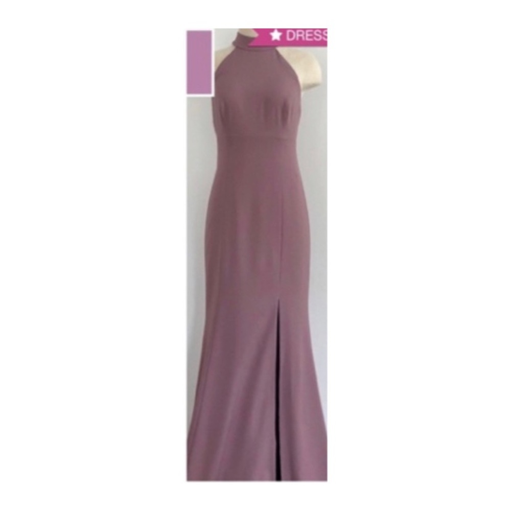 OBO Amsale Cat Bridesmaid dress in Mauve